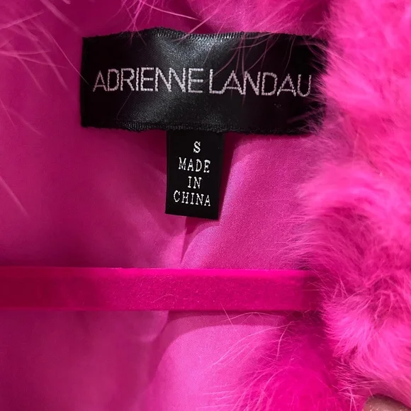Adrienne Landau Pink Fur Vest - Picture 5 of 5